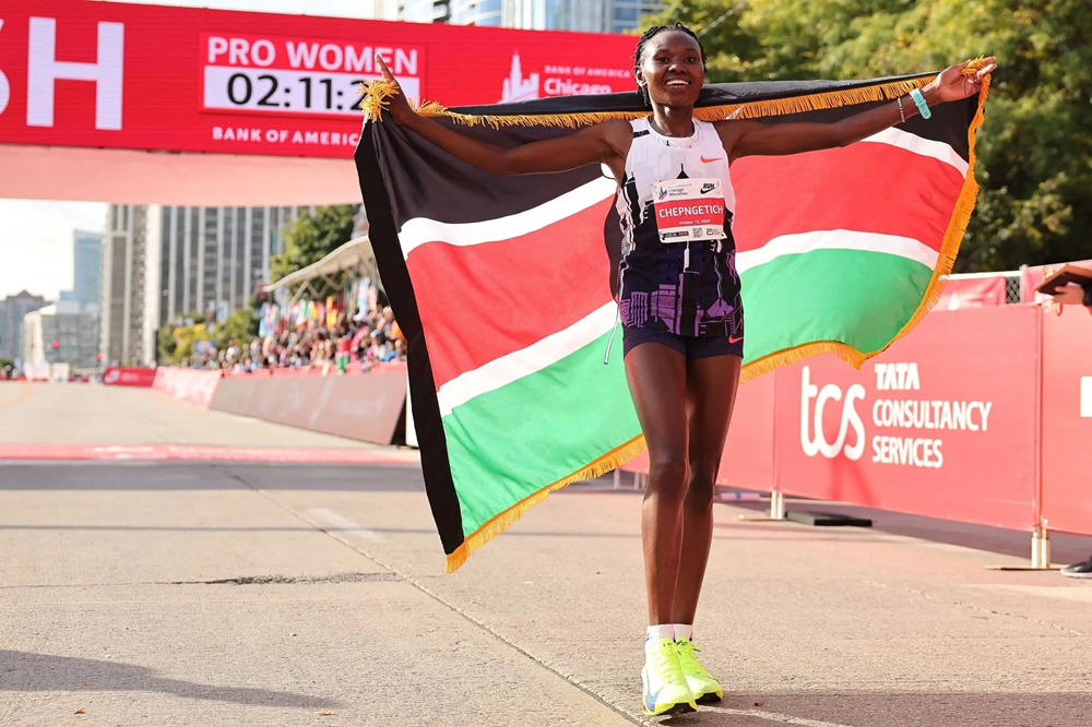 Athlétisme : Ruth Chepngetich suspendue pour dopage, un coup dur pour la marathonienne kényane