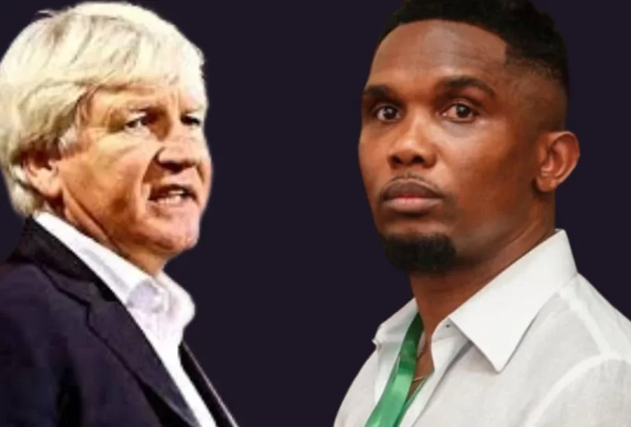 FACAFOOT : Eto’o persiste et signe sur la démission de Marc Brys et considère qu’il n’est plus le sélectionneur des Lions Indomptables