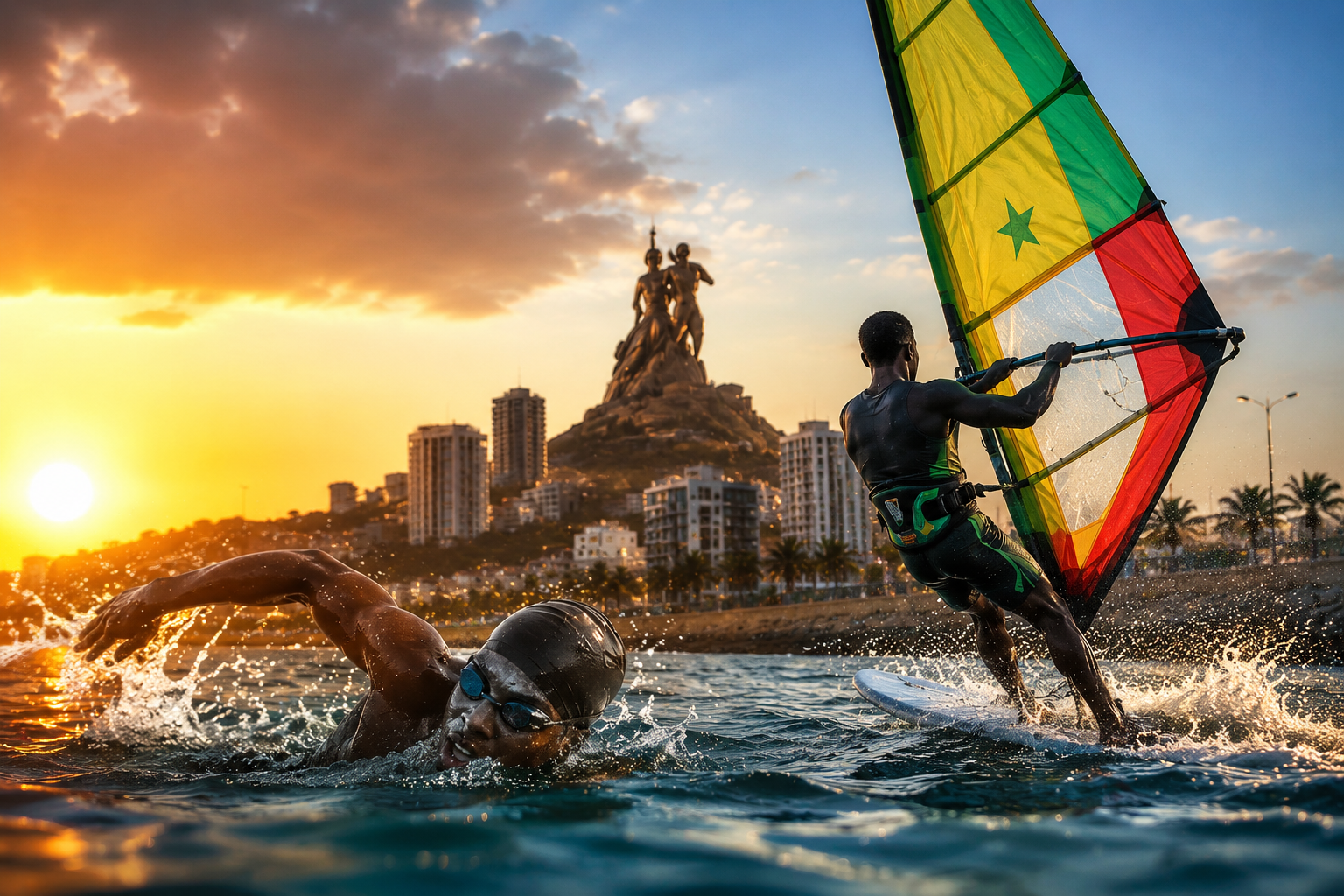 Dakar 2026 : ce que la natation et la planche à voile doivent laisser après les Jeux
